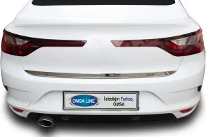 Omsa Renault Megane 4 Sedan Krom Bagaj Alt Çıta 2016-2020 Arası