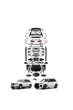 Bmw x5 F15 to g05 dönüşüm body kit seti full facelift 2012 / 2017