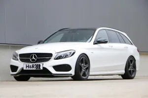 Mercedes W205 C43 AMG Station Wagon H&R Spor Yay -30mm thumb 3
