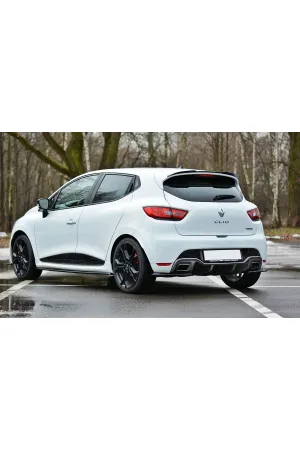 Renault clio 4 bagaj üstü spoiler pianoblack boyalı 2012 / 2019 thumb 4