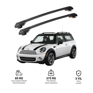MINI CLUBMAN 2007-2014 TRX1 Thunder Carrier Kilitli Ara Atkı Siyah thumb 1