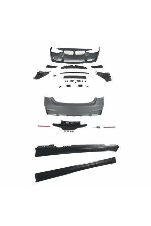 Bmw f30 f80 m3 body kit tampon seti 2012+ thumb 2