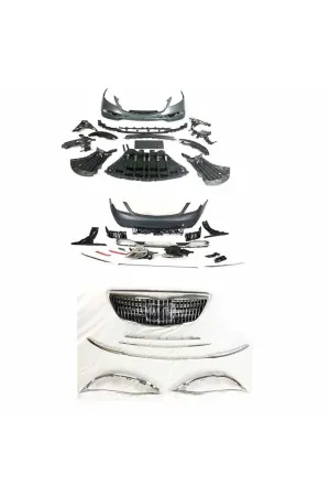 Mercedes w222 maybach body kit tampon seti thumb 3