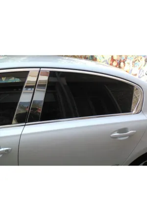 Peugeot 508 Krom Kapı Direk Aksesuarı 6 Parça