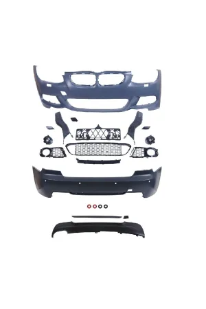 Bmw e92 e93 lci m sport body kit tampon seti komple 335i 2009 / 2012 thumb 4