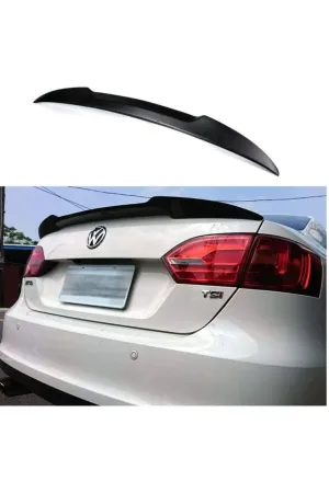 Vw jetta bagaj üstü spoiler pianoblack boyalı yarasa 2011 / 2017 thumb 2