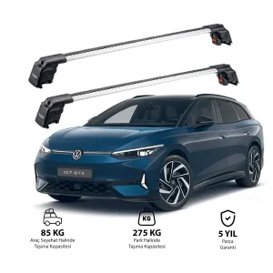 VOLKSWAGEN ID.7 2020-Sonrası TRX2 Thunder Carrier Ara Atkı Gri thumb 1