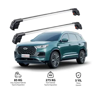 CHERY TIGGO 8 PRO 2022 ve Sonrası TRX2 Thunder Carrier Ara Atkı Gri thumb 1