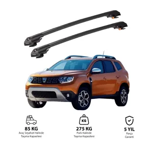 DACIA DUSTER 2018-2023 TRX1 Thunder Carrier Kilitli Ara Atkı Siyah thumb 1
