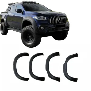 Apex Aero Design - Mercedes X Class W470 (2017+) - Dodik - Çamurluk Kaplaması 4 Parça - Fender Flares - Görsel 3