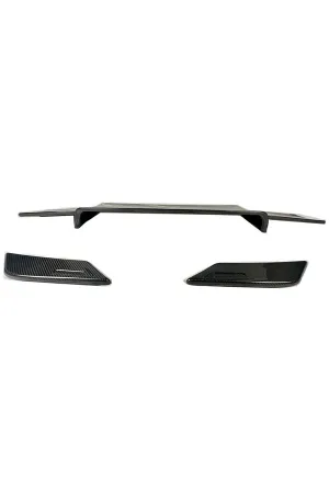 Mercedes w464 spoiler dry carbon v type thumb 2
