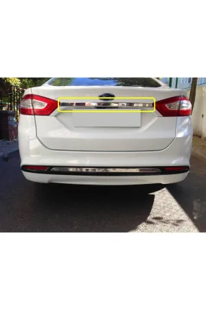 Ford Mondeo 2015-2018 Krom İnce Bagaj Üstü Çıtası 2019 Görünümlü