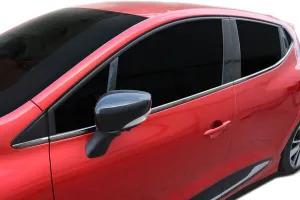 OMSA Renault Clio 4 HB Siyah Krom Cam Alt Çıtası 8 Parça 2012-2019 Arası - Görsel 2