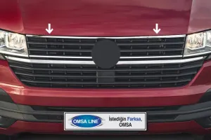 OMSA VW T6.1 Transporter Krom Ön Panjur Kaput Üst Çıtası 2020-2023 Arası - Görsel 2