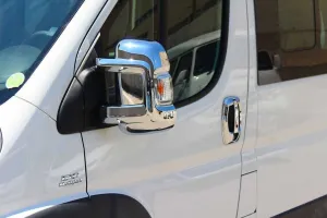 OMSA Fiat Ducato Krom Ayna Kapağı 2 Parça Abs 2006-2024 Arası - Görsel 3