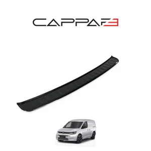 Volkswagen Caddy 2021- Yılı ve Sonrası Uyumlu Arka Tampon Eşiği Parlak - Görsel 2