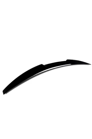 Bmw g26 m4 yarasa bagaj üstü spoiler siyah boyalı plastik 2021+ thumb 2