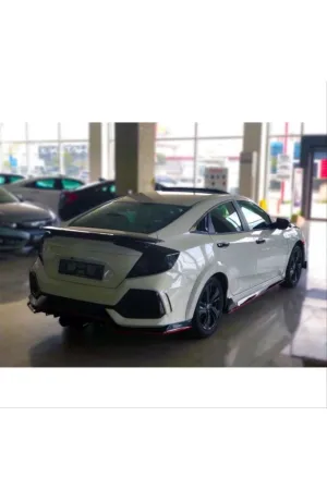 honda civic fc5 uyumlu arka çamurluk kabartma dizayn A 2016-20 thumb 2