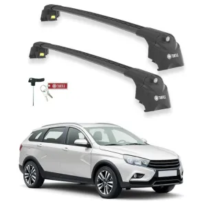 Turtle Lada Vesta Sw 2017-2025 Ara Atkı Air2 Siyah