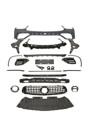 Mercedes glc coupe glc63s facelift body kit seti dönüşüm thumb 2