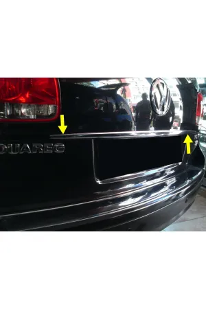 Volkswagen Touareg Krom Bagaj Üst Çıtası Aksesuarı P. Çelik