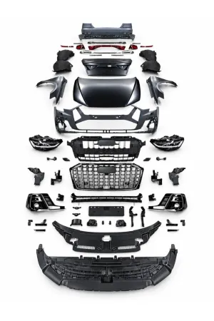 Audi a8 2025 görünüm facelift dönüşüm body kit seti full 2011 / 2017