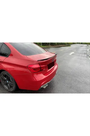 Bmw f30 m performance bagaj üstü spoiler pianoblack thumb 2