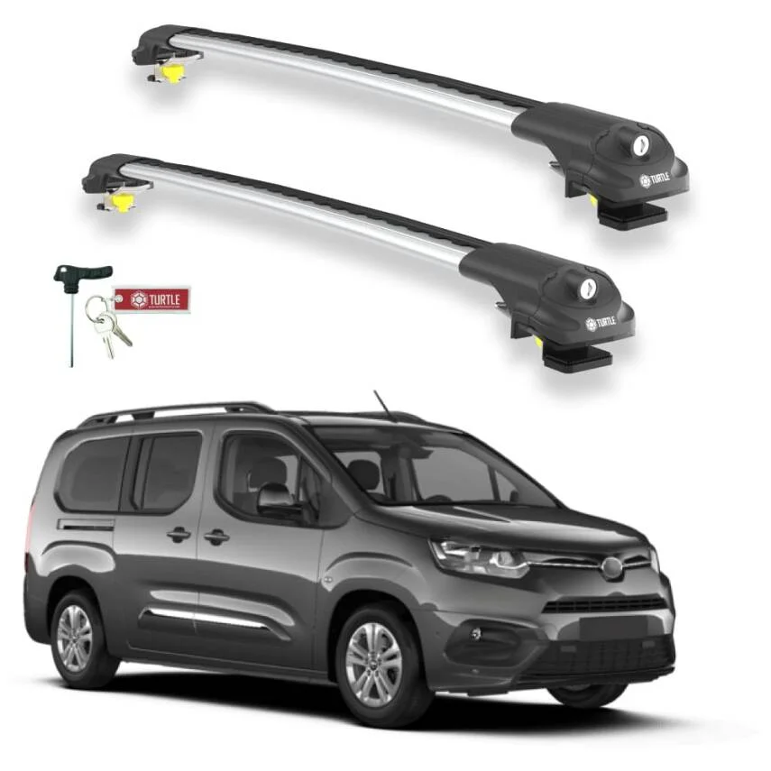 Turtle Toyota Proace City 2019-2025 Ara Atkı Air1 Gri