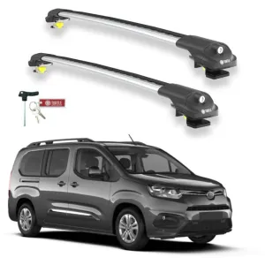 Turtle Toyota Proace City 2019-2025 Ara Atkı Air1 Gri