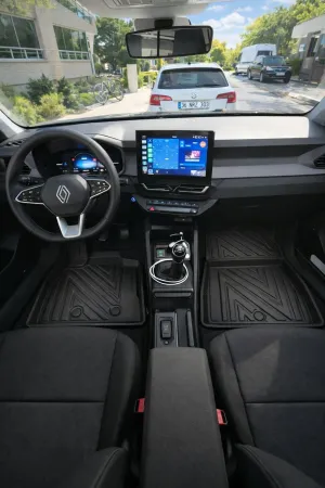 Renault Duster 2024 Sonrası (P1310) 5D Havuzlu Paspas| Otomatik Vites - Görsel 2