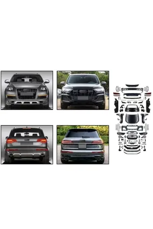 Audi q7 sq7 2020 4m dönüşüm body kit seti full 2006 / 2015 thumb 2
