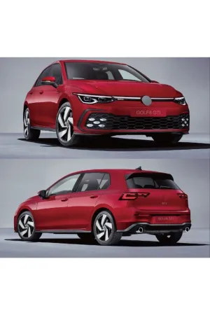 Vw golf 8 gti body kit tampon seti 2019+ thumb 2