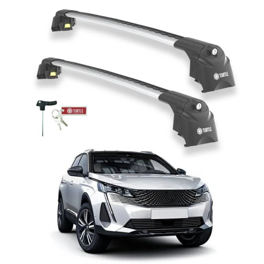 Turtle Peugeot 3008 (P84) 2017-2024 Ara Atkı Air2 Gri