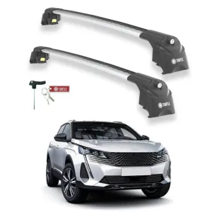 Turtle Peugeot 3008 (P84) 2017-2024 Ara Atkı Air2 Gri