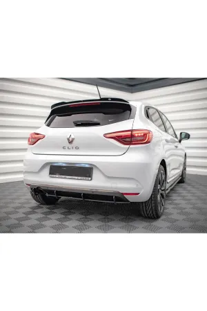 Renault clio 5 bagaj üstü spoiler pianoblack boyalı 2020+ thumb 2