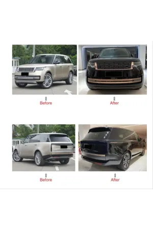 Lr range rover vogue uyumlu golden tampon ekleri seti 2023+ thumb 2