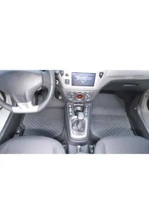 Citroen C-Elyse 2012+ Uyumlu Sahler Araca Özel 4.5D Havuzlu Oto Paspas - C-Elysee thumb 5