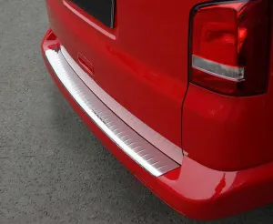 OMSA VW T5 Transporter Krom Arka Tampon Eşiği Yazısız 2003-2014 Arası - Görsel 3