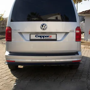 Volkswagen Caddy 2015-2020 Yıl Aralığı Uyumlu Arka Tampon Eşiği Mat - Görsel 4