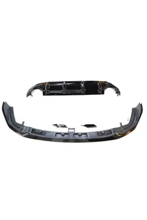 Bmw f40 ön tampon altı lip ve arka difüzör m 2019+