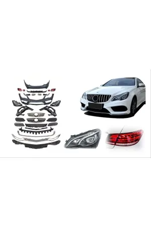 Mercedes C207 W207 2013 Facelift Body Kit Dönüşüm Kiti Seti 2010 / 2012