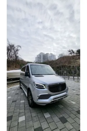 Mercedes sprinter w907 maybach ön tampon ve panjur seti 2018+ thumb 2