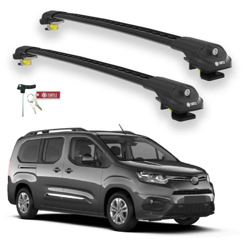 Turtle Toyota Proace City 2019-2025 Ara Atkı Air1 Siyah