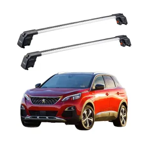 PEUGEOT 3008 2017 ve Sonrası TRX2 Thunder Carrier Ara Atkı Gri thumb 2