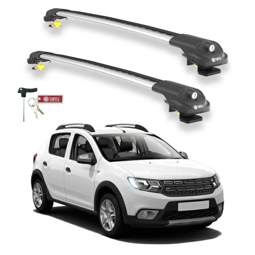 Turtle Dacia Sandero Stepway (B8) 2013-2020 Ara Atkı Air1 Gri