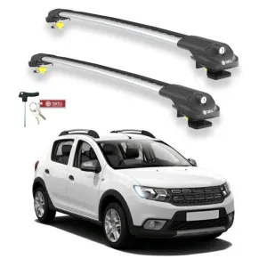 Turtle Dacia Sandero Stepway (B8) 2013-2020 Ara Atkı Air1 Gri