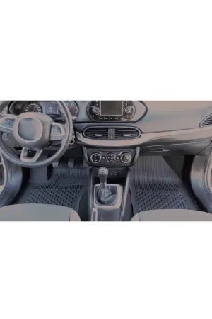 Fiat Egea Type 356 Fıat Egea Sedan 2015+ Uyumlu Sahler Araca Özel 4.5D Havuzlu Oto Paspas - Egea - Görsel 5