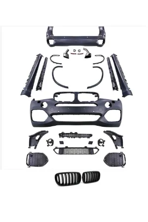 Bmw x5 f15 m sport body kit tampon seti full 2012 / 2017