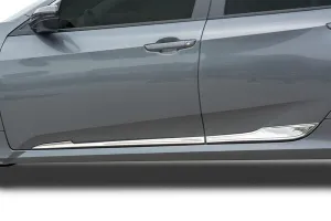 Omsa Honda Civic Fc5 Krom Yan Kapı Çıtası 4 Parça 2016-2021 Arası