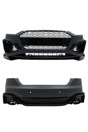 Audi a5 rs5 b9 body kit tampon seti ön arka b9,5 görünüm 2016 / 2020